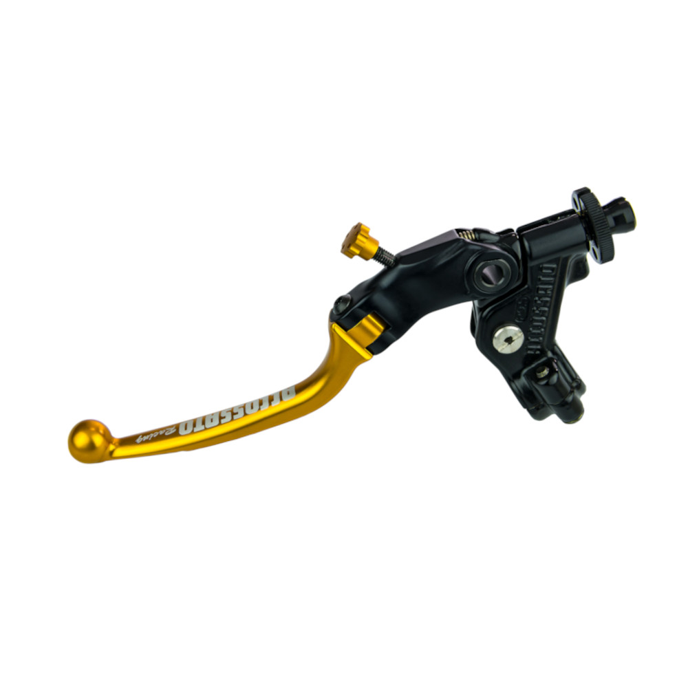 [CF002Y-29-RST] Accossato Full Clutch with folding lever 29mm gold with eyelet