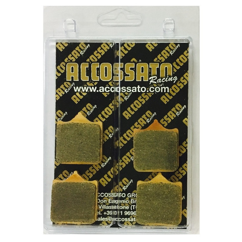 Accossato AGPA55ZXC Race Brake Pads for BMW S1000R S1000RR